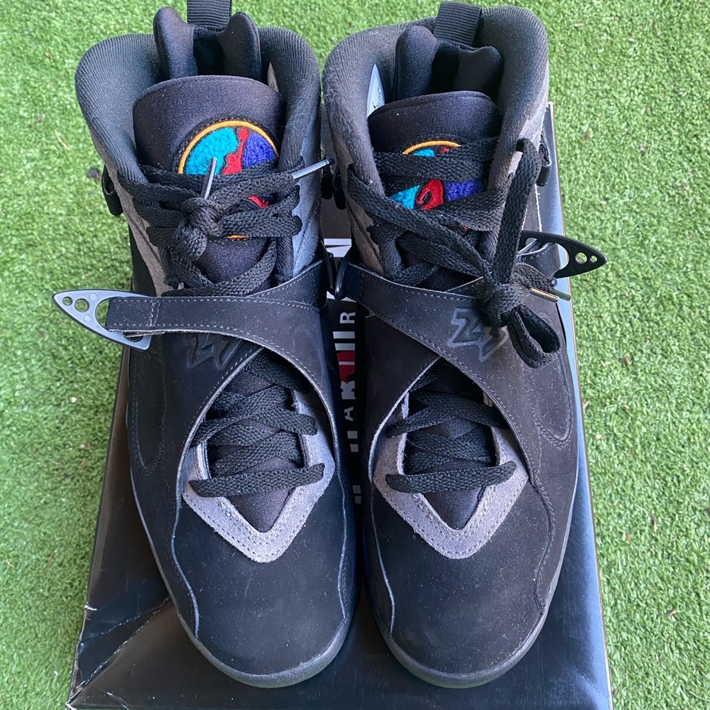 Nike Air Jordan 8 Aqua Colorway Retro – Great Condition